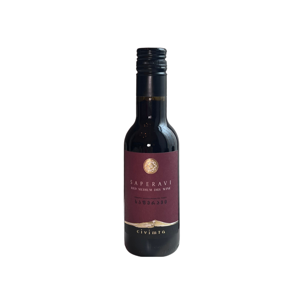 Saperavi - wino czerwone wytrawne 187 ml